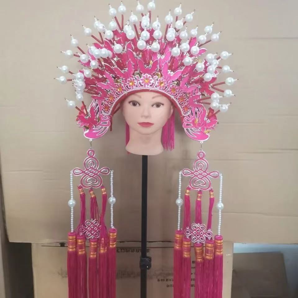 เครื่องแต่งกายโบราณ Queen หมวก Phoenix Crown Ruyi Biography Zhen Qing Dynasty Harem Empress Concubine Flag Head Concubine - รูปที่ 4