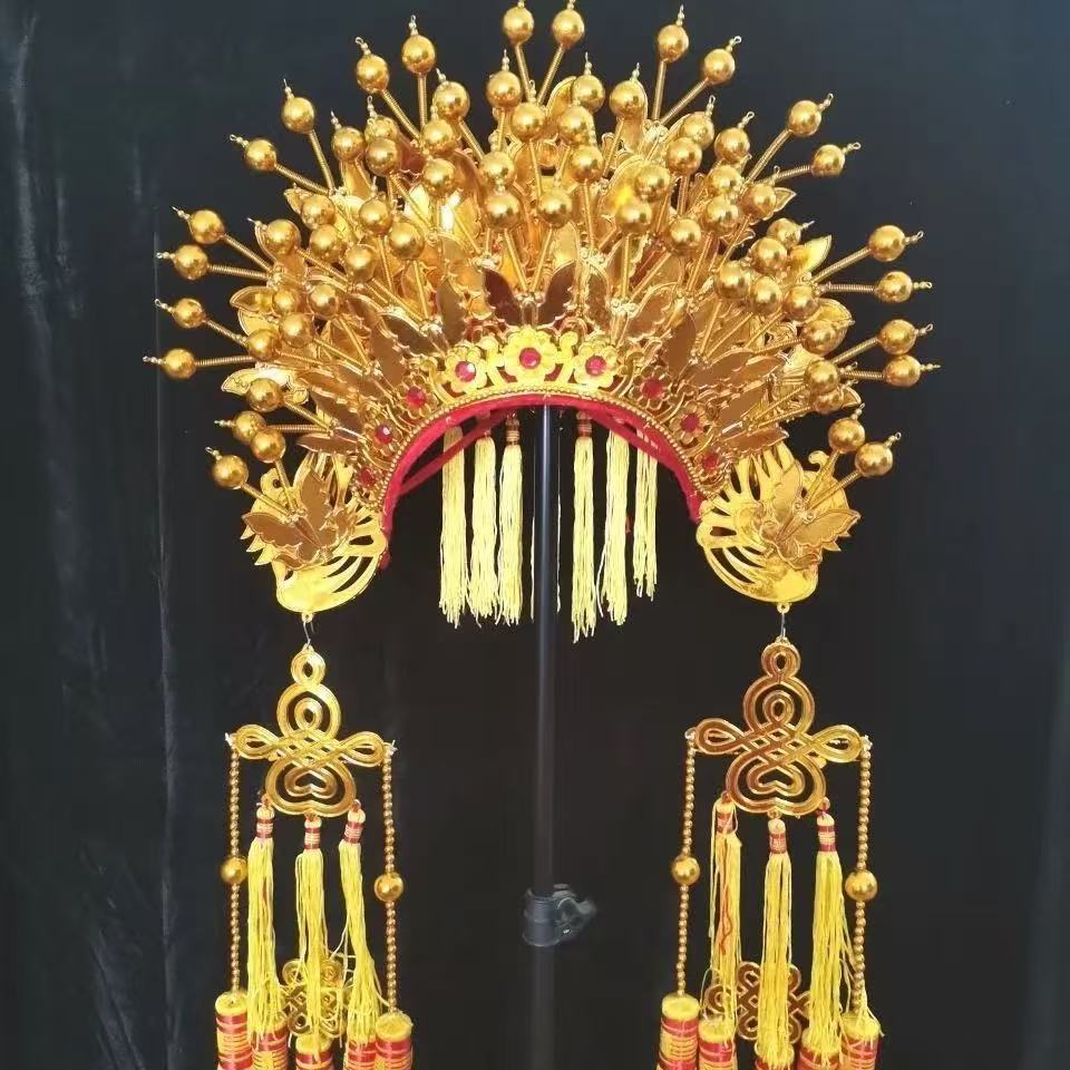 เครื่องแต่งกายโบราณ Queen หมวก Phoenix Crown Ruyi Biography Zhen Qing Dynasty Harem Empress Concubine Flag Head Concubine - รูปที่ 3