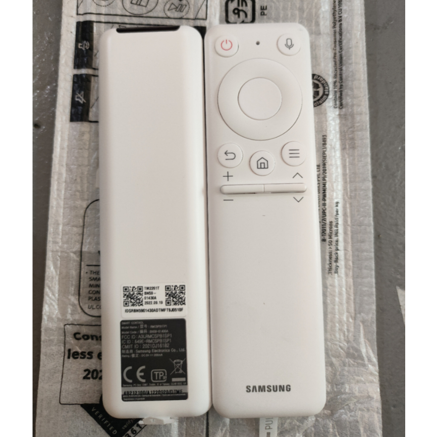 BN59‐01430A เปลี่ยนเสียงรีโมทคอนโทรลบลูทูธ,ใช้งานร่วมกับ Samsung สมาร์ท QLED โค้งคริสตัล UHD OLED TV