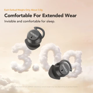 MINISO MS217 หูฟังแปลภาษาด้วย AI หูฟังบลูทูธ 6.0 แปลภาษาได้สองทาง 134 ภาษา หูฟังไร้สาย ระบบตัดเสียงรบกวน ENC คุณภาพเสียง HiFi กันน้ำ น้ำหนักเบา