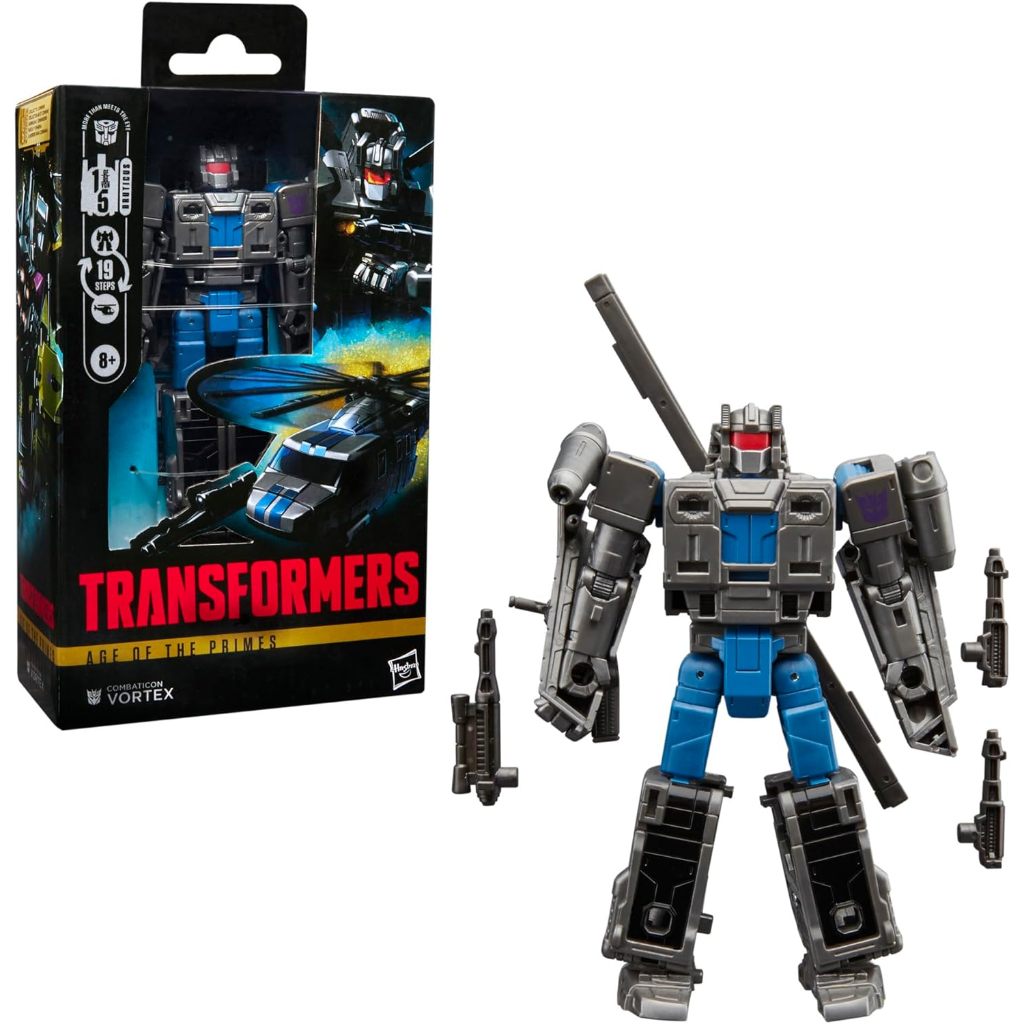 Transformers Age of The Primes Deluxe Class Combaticon Vortex แอ็คชั่นฟิกเกอร์ 5.5 นิ้ว G1028 Robot 