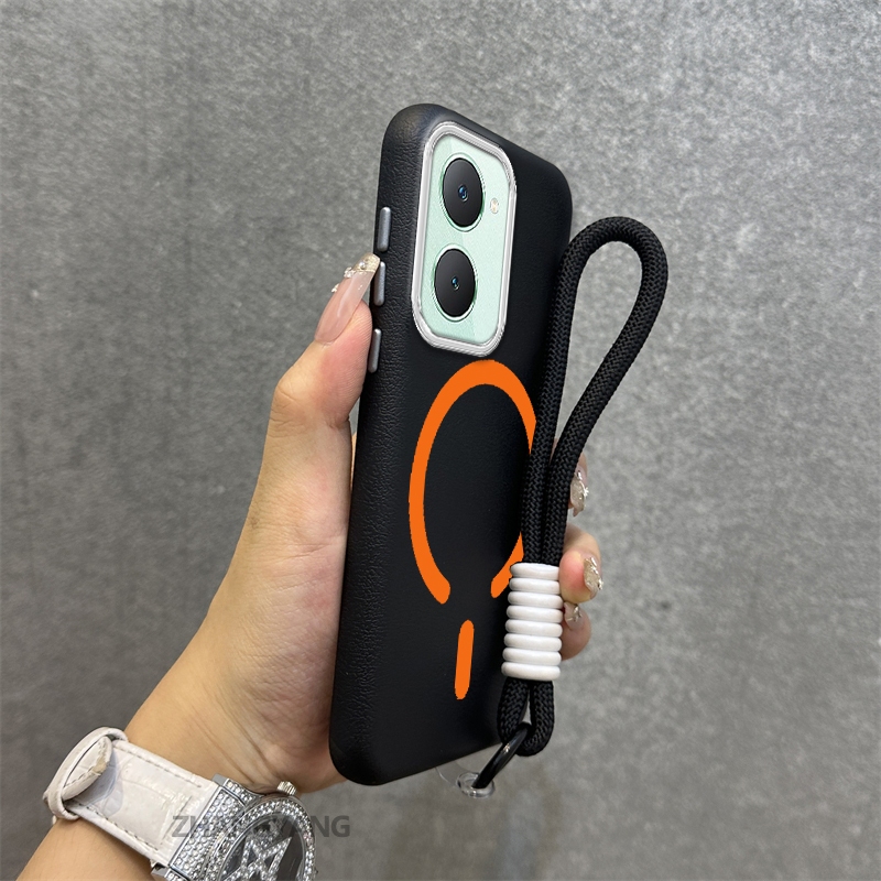 สําหรับ vivo Y36 4G Y36 5G Y27 5G Y03 Y27 4G ขั้นสูงหนัง anti drop เคสโทรศัพท์ความงามการออกแบบใหม่ขอ
