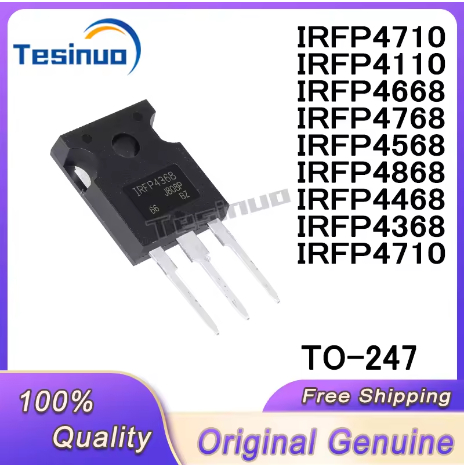 5PCS ใหม่ IRFP4110 IRFP4710 IRFP4368 IRFP4468 IRFP4568 IRFP4668 IRFP4710 IRFP4768 IRFP4868 TO-247 Fi