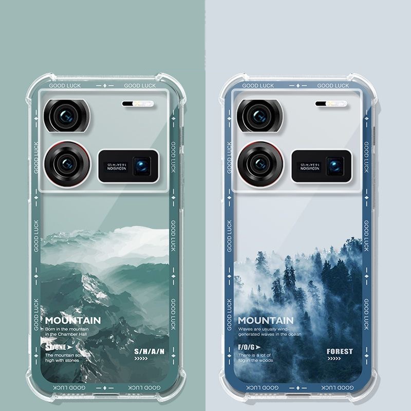 สําหรับ Nubia Z60 Ultra สําหรับ Nubia Z60Ultra ซิลิโคนโปร่งใสกรณีฝาครอบโทรศัพท์ Z60 Ultra Photograph