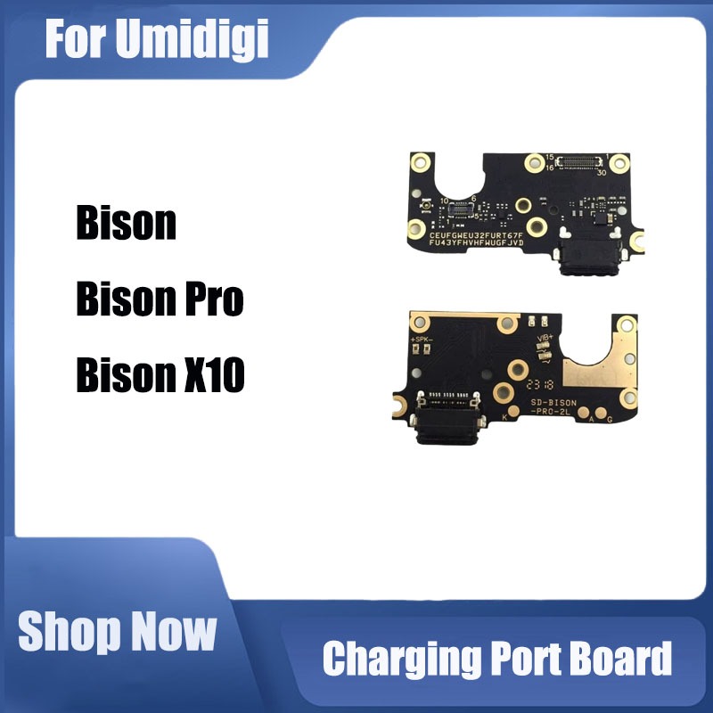 สําหรับ Umidigi Bison / Bison Pro / Bison X10 บอร์ดชาร์จ Flex Cable USB Charger Port Dock Connector 