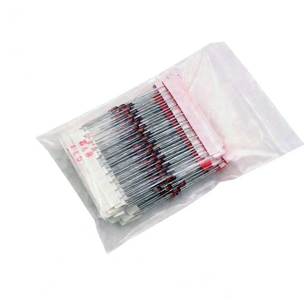1W Zener Diode Component Kit, 1N47 Series DO-41, 25 ค่าทั่วไป 3V-33V, 10 ชิ้นแต่ละ