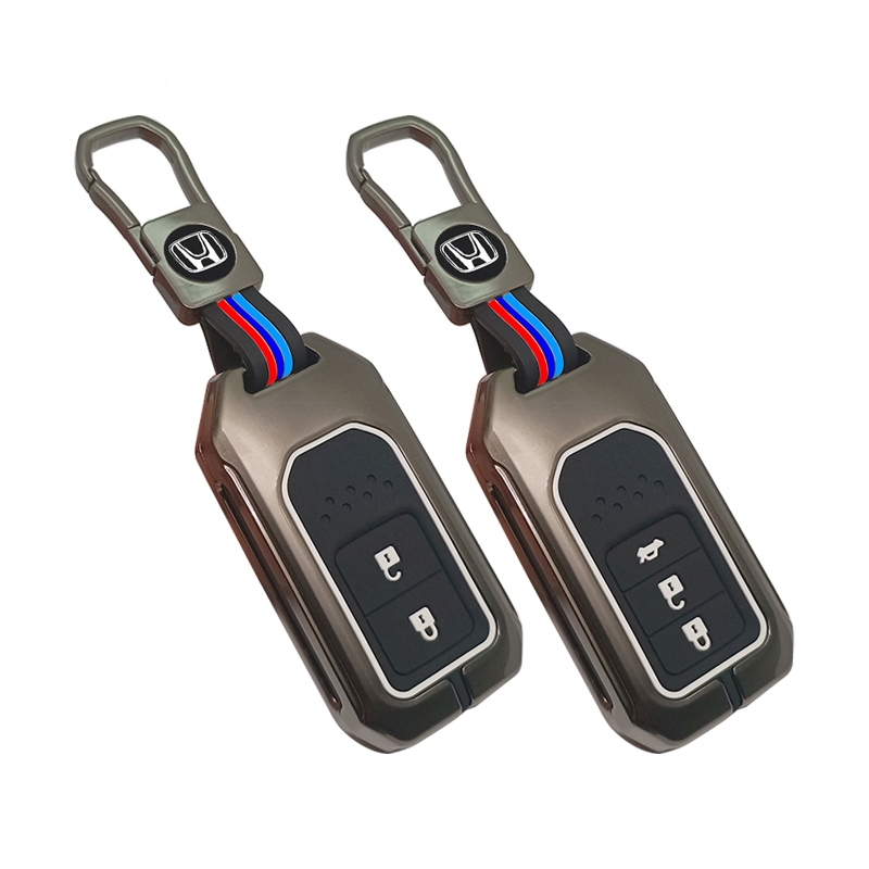 [HIGH-END-GIFT] พวงกุญแจฝาครอบเคสกุญแจ Honda CRV City Civic FC BRV Accord HRV