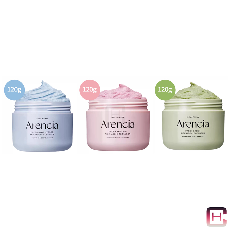 Arencia Rice Mochi Cleanser Collection (ตัวละ 120g)