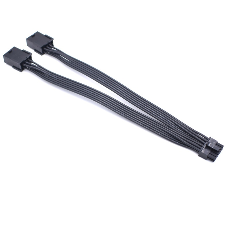 20 ซม.18AWG Dual PCIe 8 Pin to Mini 12Pin GeForce RTX 30 Series 3090/3080/3070/3060/3050 GPU Power A