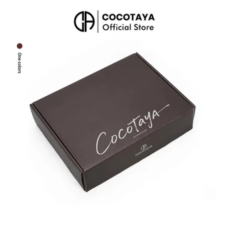 ((COCOTAYA) กระเป๋าผู้หญิงใหม่สุดหรูหราสวยงาม กล่องของขวัญแฟชั่น พร้อมหูหิ้ว