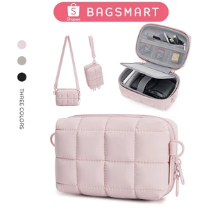 BAGSMART กล้องดิจิตอลป้องกัน Puffy กล้อง 2 วิธีพกพาน้ําหนักเบาและกันน้ํากระเป๋ากล้องขนาดเล็กสําหรับ Canon PowerShot G7X Mark II/III/Sony DSCW800/DSCW830