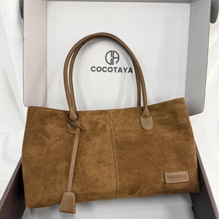 ((COCOTAYA) กระเป๋าผู้หญิงใหม่สุดหรูหราสวยงาม กล่องของขวัญแฟชั่น พร้อมหูหิ้ว