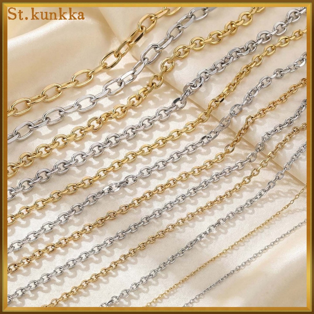 สแตนเลสรูปไข่แบบวงกลมไข่ O-shaped cross เครื่องประดับสำหรับสร้อยและกำไล วัสดุคุณภาพดีสำหรับงานDIY