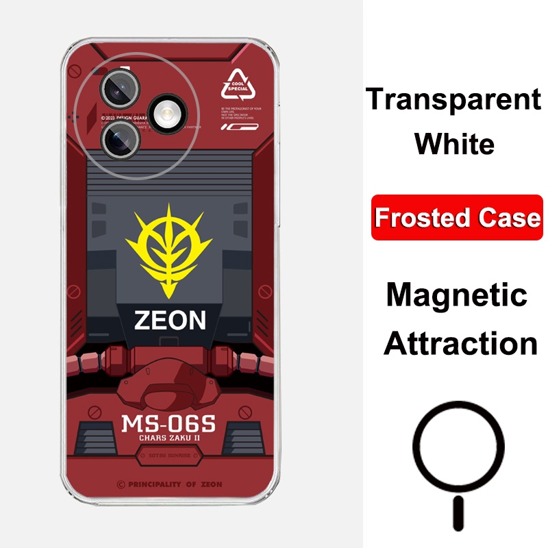 สําหรับRedmi K80 Ultraแม่เหล็กเคสโทรศัพท์สําหรับRedmi K80Ultra 5G Clear MatteสีขาวTPUซิลิโคนSoft She