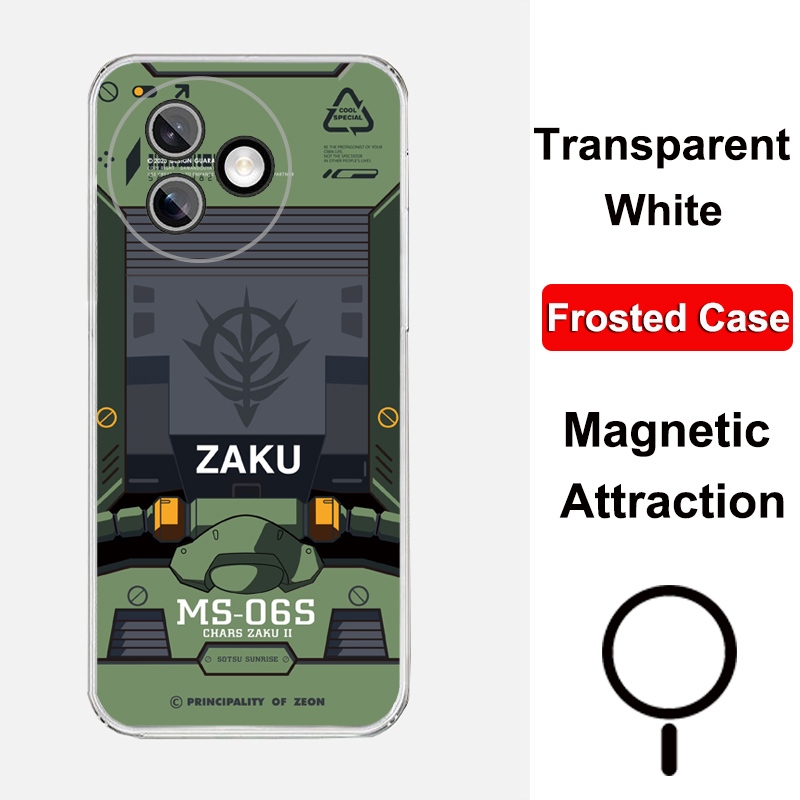 สําหรับRedmi K80 Ultraแม่เหล็กเคสโทรศัพท์สําหรับRedmi K80Ultra 5G Clear MatteสีขาวTPUซิลิโคนSoft She