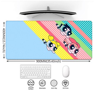 แผ่นรองเมาส์ Gaming Cute The Powerpuff Girls Mousepad Large …