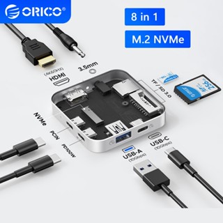100% Original ORICO 8 in 1 แม่เหล็ก M.2 2230 NVMe SSD Enclos…