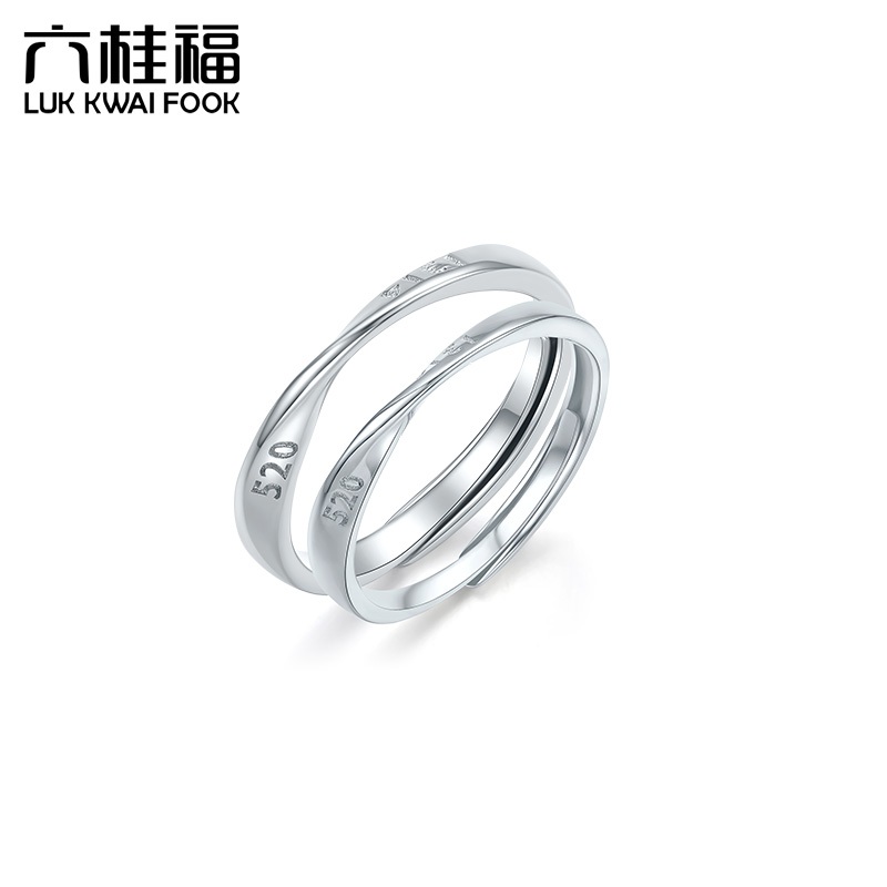 หลิวกุ้ยฟู่ เครื่องประดับ ส925 ทั้งร่างกายแหวนเงินสเตอร์ลิงแหวนคู่ของขวัญวันเกิดสําหรับแฟนสําหรับภรรยาสําหรับแฟน