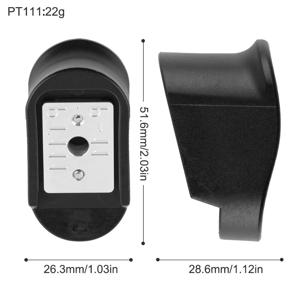 อุปกรณ์ตกแต่งจักรยาน กิ๊บจับและส่วนขยายสำหรับ Taurus PT111, มิลเลียม G2/G2C/G3C, สแต็คสองชั้นขนาด 9 