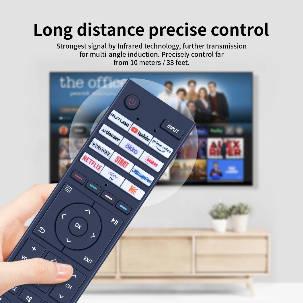 ใหม่เปลี่ยนรีโมทคอนโทรลสําหรับ Toshiba TV CT-95075 ใหม่ CT-95075 เสียงรีโมทคอนโทรลสําหรับ Toshiba TV