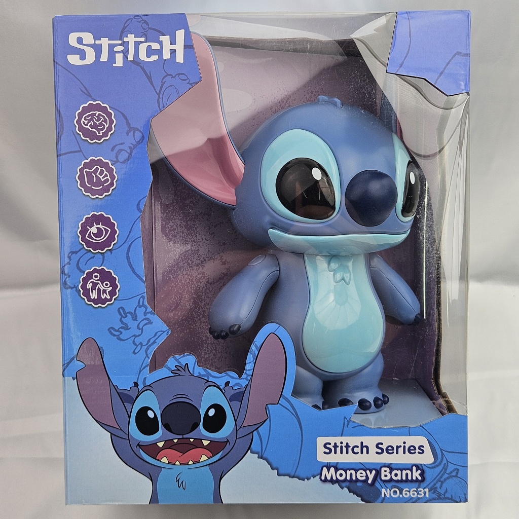STITCH สติทช์ กระปุกออมสิน ของเล่น ประหยัดเงิน ลิโลและสติทช์ ของขวัญ