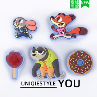 สไตล์ใหม่รองเท้าหัวเข็มขัดหลุมรองเท้าเครื่องประดับดอกไม้ ทํา…