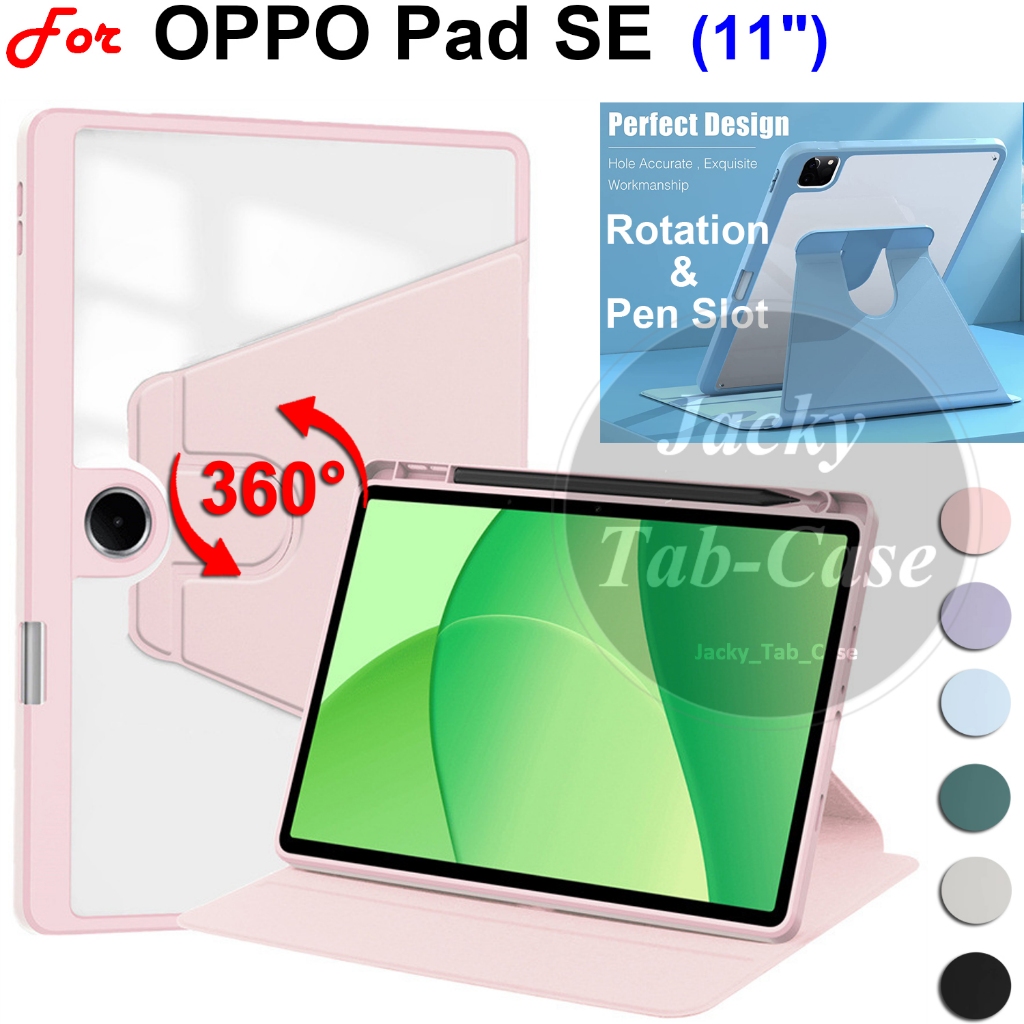 สําหรับ OPPO Pad SE 11 นิ้วอะคริลิคใสหมุนแท็บเล็ตปากกา OPD2417 OPD2420 OPD2419
