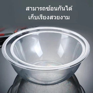 อะคริลิเผ็ดร้อนทุ่มเทชามเก็บผักรอบการสั่งซื้อตัวเลือกหม้อโปร่งใสปลอมจานหยิบชามครัวเรือนเชิงพาณิชย์