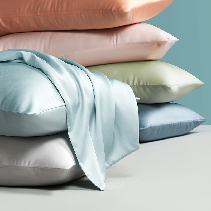 ปลอกหมอนผ้าไหมผ้าซาตินคุณภาพสูงสําหรับตกแต่งบ้าน