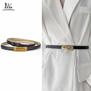 เข็มขัดผู้หญิงหลุยส์วิลล์ บางนุ่ม สง่างาม และเหมาะสมสำหรับสุ…