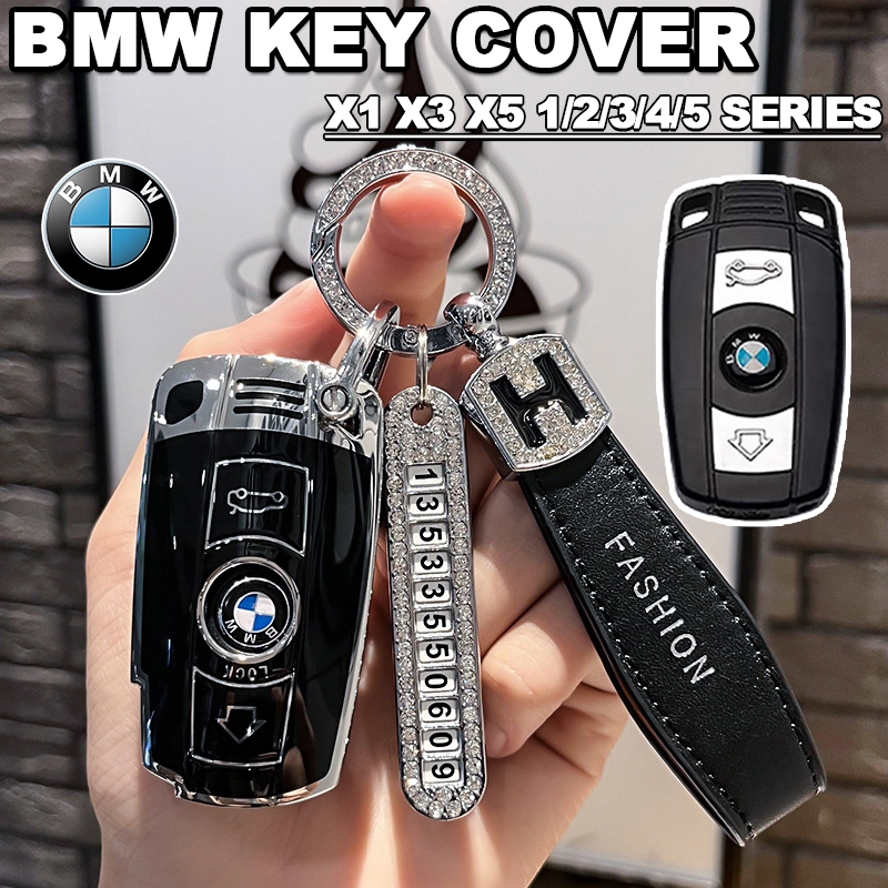 BMW X1 X3 X5 1/2/3/4/5 Series ฝาครอบกุญแจ BMW X3 เคสกุญแจรีโมท BMW 5 series ปลอกกุญแจ BMW X1 พวงกุญแ