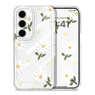 Graceful Daisies เคสโทรศัพท์สําหรับ Samsung Galaxy S26 S25 Edge S24 S23 S22 S21 S20 Plus Ultra FE 4G 5G TPU ปกอ่อน