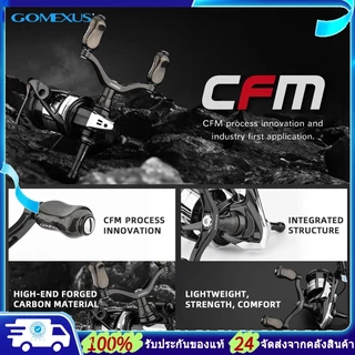 Gomexus น็อปแต่งรอก Forged carbon 22mm For Shimano Daiwa Roybi Handle Knob นอปแต่งรอก ลูกบิดรอกหมุน F22 ทนต่อการกัดกร่อน แม่นยำและสมดุล