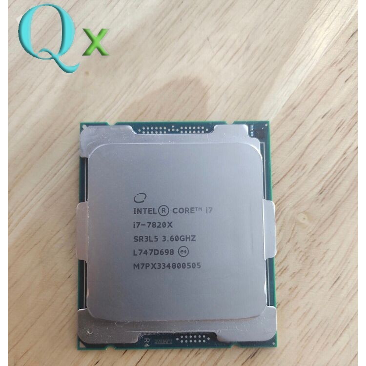 Upgrade Gaming CPU  Core i7-7820X LGA-2066 CPU โปรเซสเซอร์ SR3L5 3.60GHz 8-Core X-series 11MB สําหรั