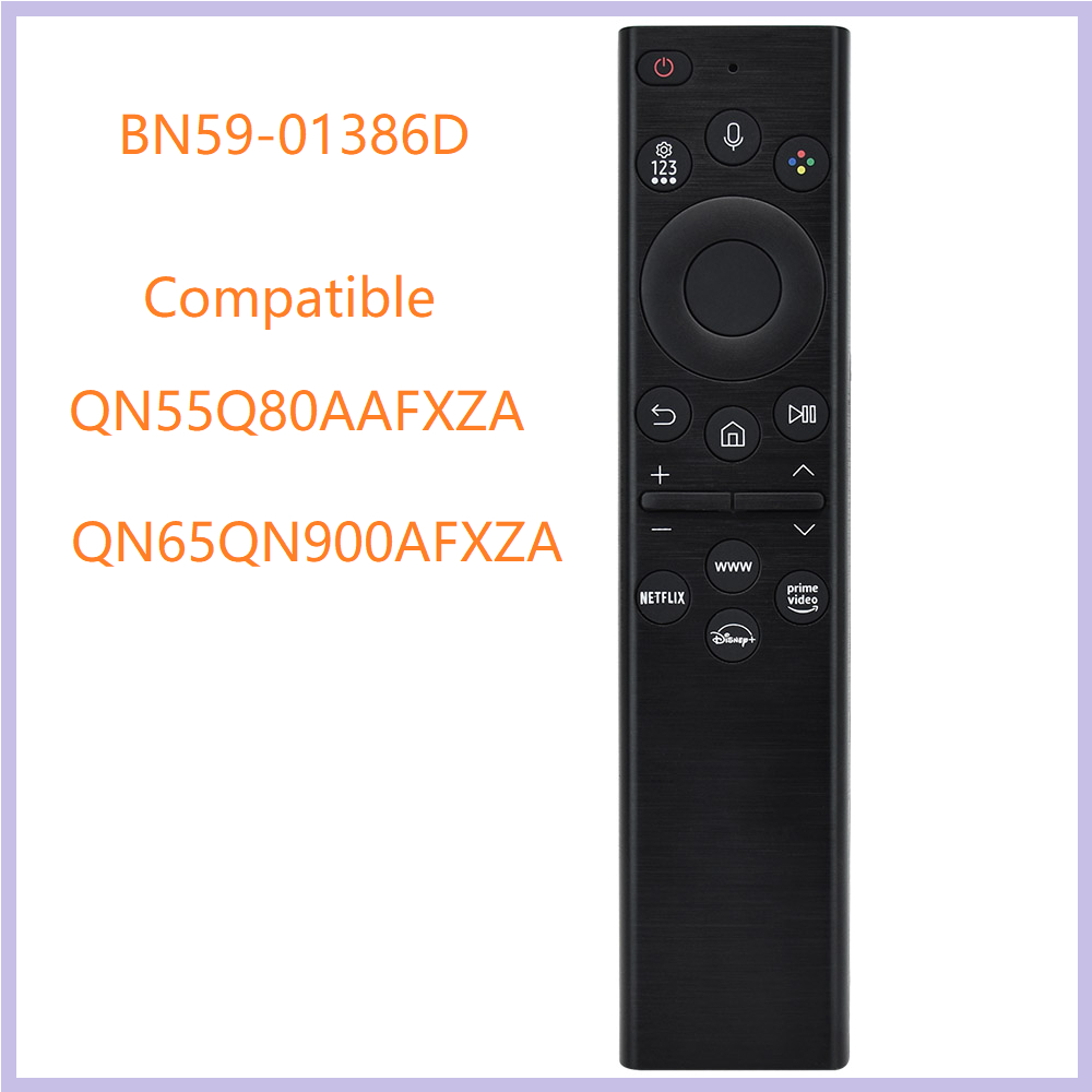 ใหม่ BN59-011386D เปลี่ยนเสียงระยะไกลสําหรับ Samsung TV QN55Q80AAFXZA QN65QN900AFXZA QN65QN800AFXZA,