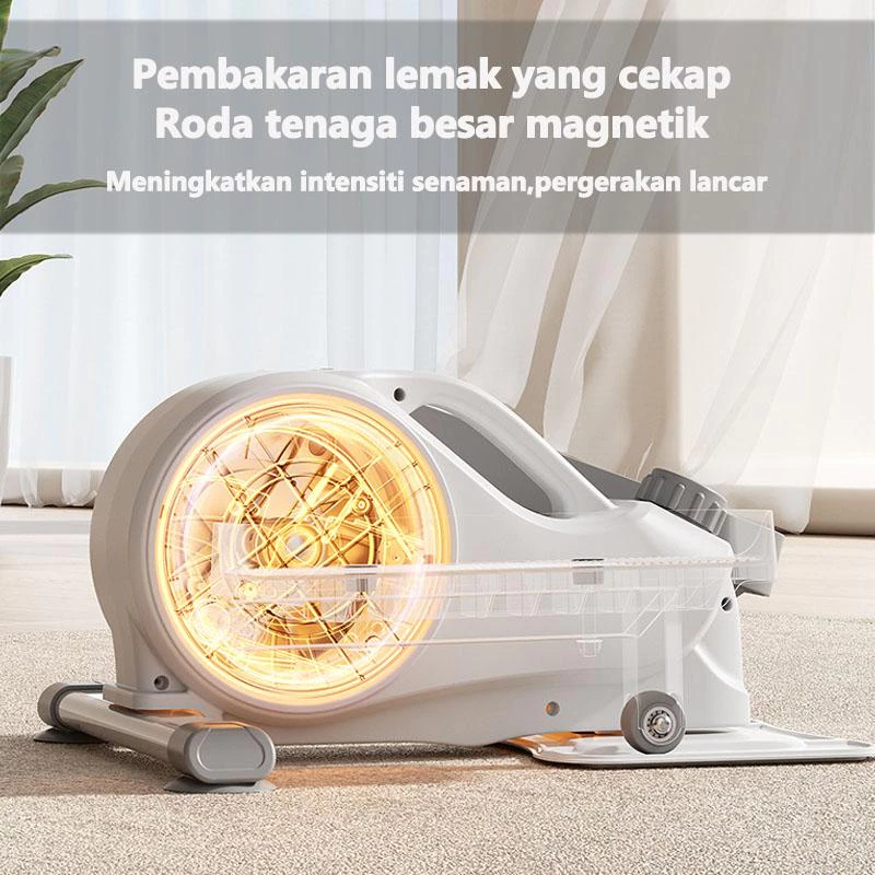 GUGUHOME เครื่องเดินวงรีออกกำลังกายขนาดกะทัดรัด thumbnail 3