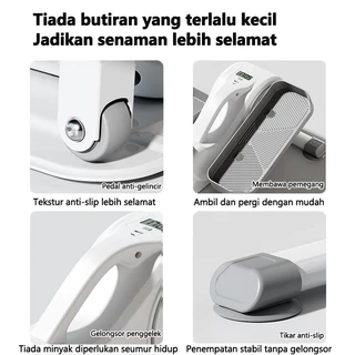 GUGUHOME [COD] เครื่องเดินวงรีขนาดกะทัดรัด สำหรับออกกำลังกายที่บ้าน ปรับแรงต้านได้ ใช้งานเงียบ จัดเก็บง่าย