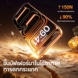 SmartDevil 3D โค้งกระจกนิรภัยป้องกันหน้าจอสําหรับiPhone 17 Pro Max/16 Pro/15 Full-Coverageป้องกันหน้าจอพร้อมDrop Protection