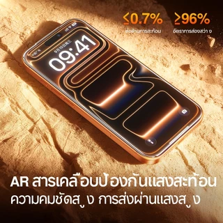 SmartDevil 3D โค้งกระจกนิรภัยป้องกันหน้าจอสําหรับiPhone 17 Pro Max/16 Pro/15 Full-Coverageป้องกันหน้าจอพร้อมDrop Protection