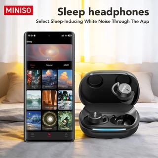 MINISO MS217 หูฟังนอน หูฟังกันเสียงรบกวน หูฟังหูฟังแปลภาษาเรียลไทม์ หูฟัง Bluetooth 6.0 ราคาถูก