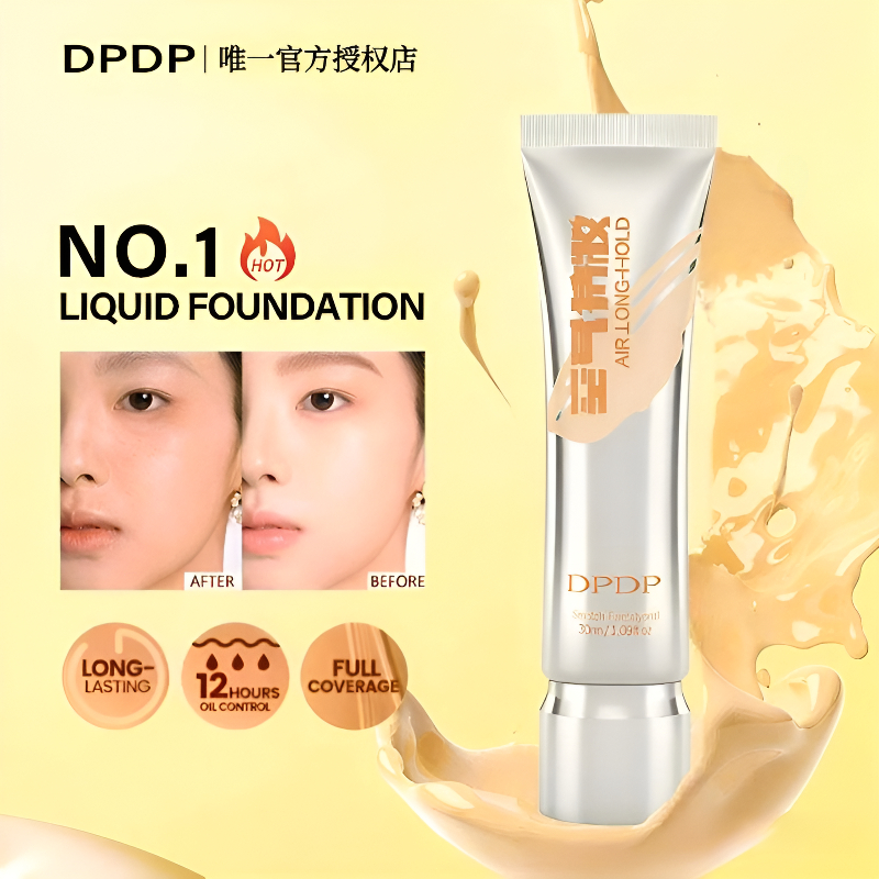 Dpdp ใน Johor Foundation liquid คอนซีลเลอร์ Foundation Full Coverage กันน้ํา skintific cushion skin 