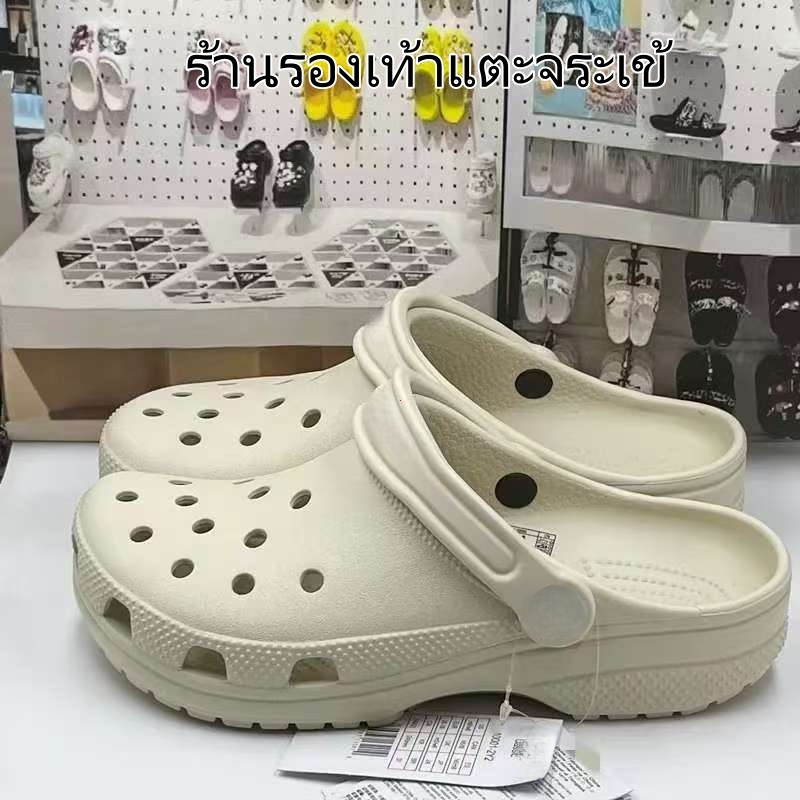 รองเท้าผู้ชายที่ใช้งานได้จริงรองเท้าแตะที่ทนทานรองเท้าแตะเรียบง่ายน้ําหนักเบาและแข็งแรงเหมาะสําหรับทั้งออกนอกบ้านกลางแจ้งและใช