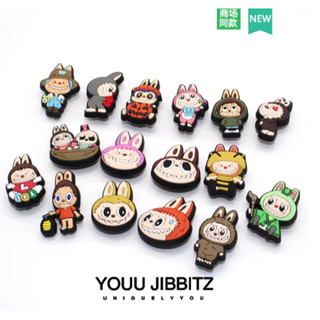 อุปกรณ์เสริมรองเท้าแตะ LABUBU สไตล์ใหม่ เพิ่มความสนุกและสร้า…