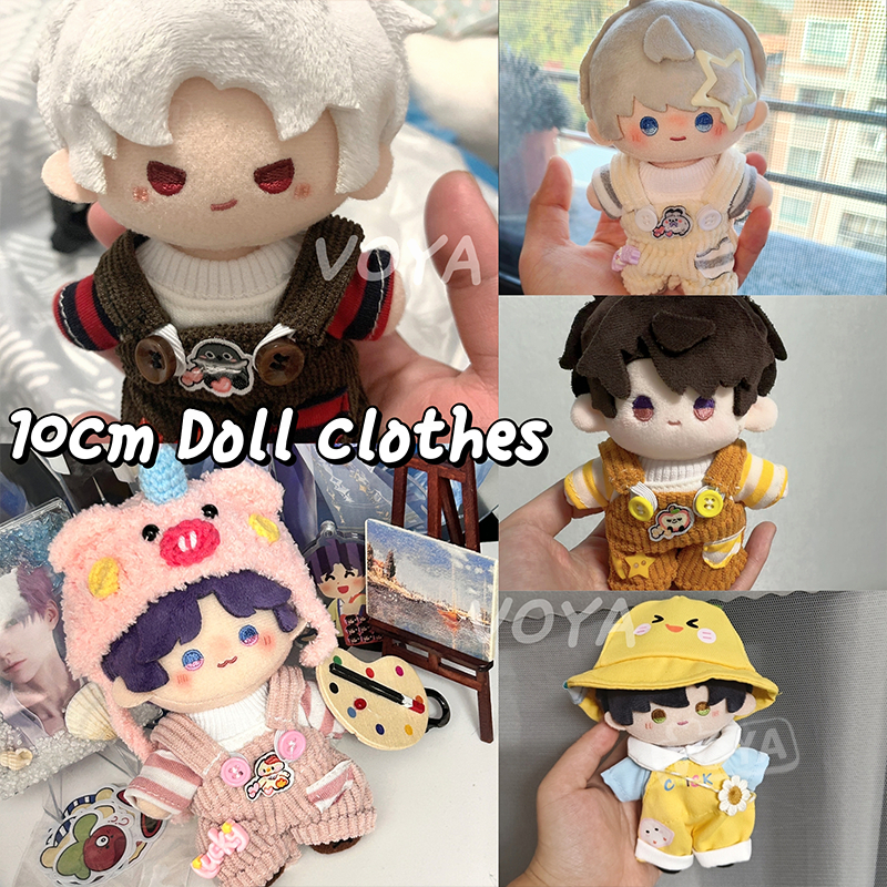 เสื้อผ้าตุ๊กตา 10/20 ซม. Zayne Sylus Rafayel Caleb Xavier Love and Deepspace Character Doll Overalls