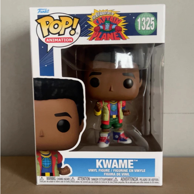 (กล่องชํารุด) FUNKO POP 1325#C4 ตุ๊กตา Earth Superman KWAME