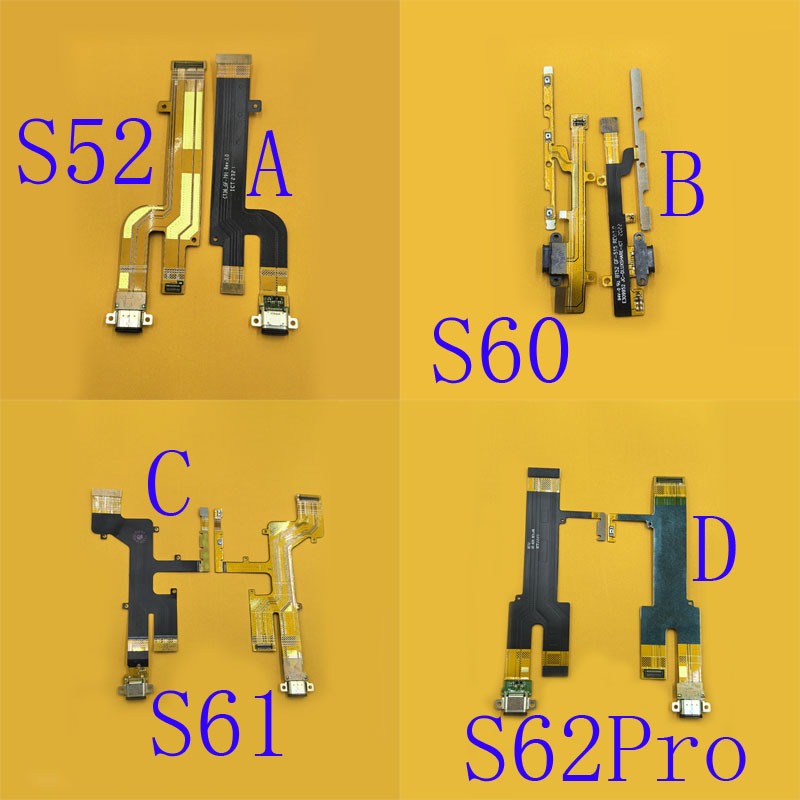 1 ชิ้น Charger Board Flex สาย Usb Connector ปลั๊กสําหรับ Caterpillar CAT S60 S42 S61 S62Pro S62 Pro 