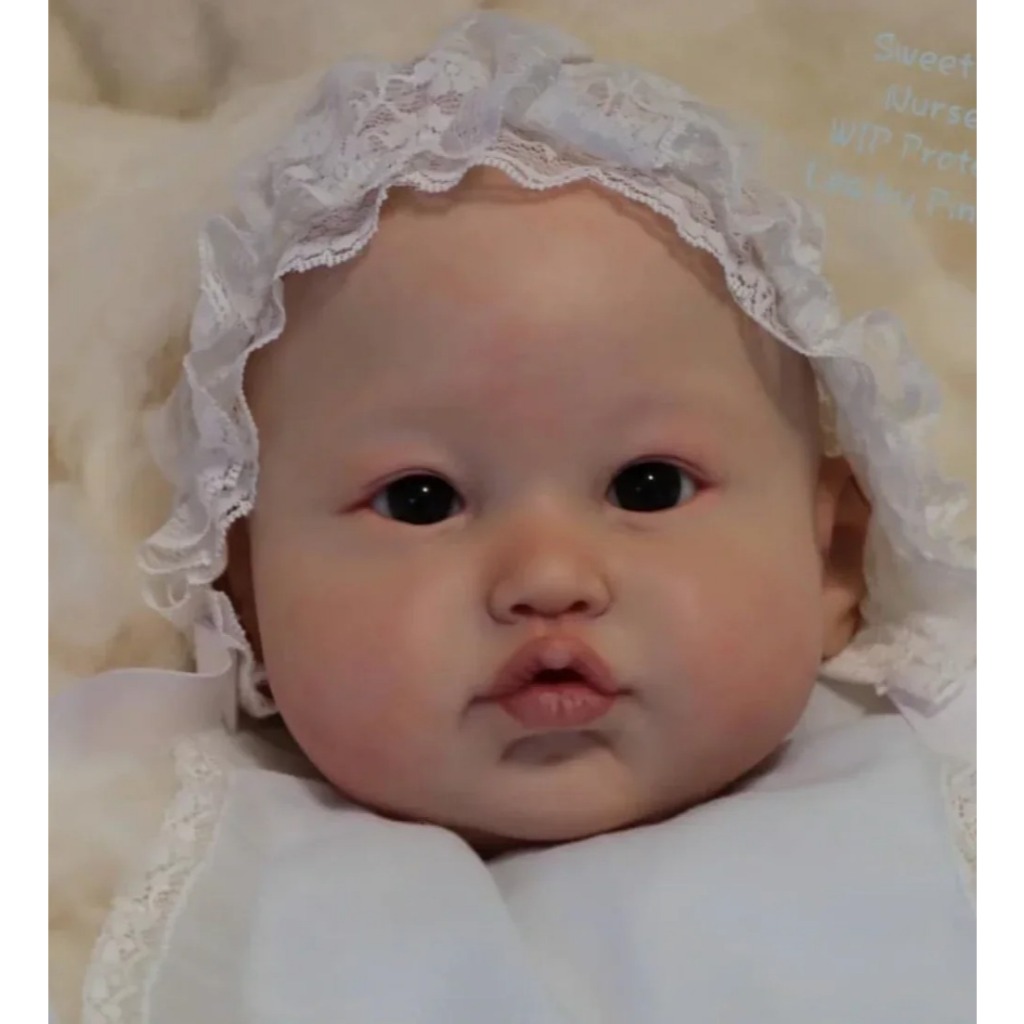 21 นิ้ว Reborn ตุ๊กตาชุด Lea สีสดยังไม่เสร็จ Unpainted รูปที่ 5