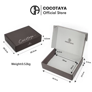 ((COCOTAYA) กระเป๋าผู้หญิงใหม่สุดหรูหราสวยงาม กล่องของขวัญแฟชั่น พร้อมหูหิ้ว