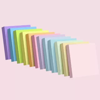 sticky note+บันทึกเหนียว + ไม่มีสารตกค้างเมื่อปอกเปลือก | การยึดเกาะที่แข็งแกร่งติดแน่น | คละสี | เหมาะสําหรับนักเรียน จดบันทึก Office Documentation & Daily Record-Keeping