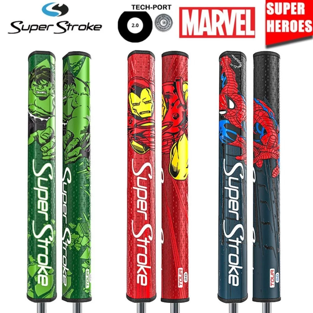 จับสวิงกอล์ฟ Super Stroke The Hulk Tour 2.0 ยางพรีเมี่ยม Anti-Slip ทนทาน